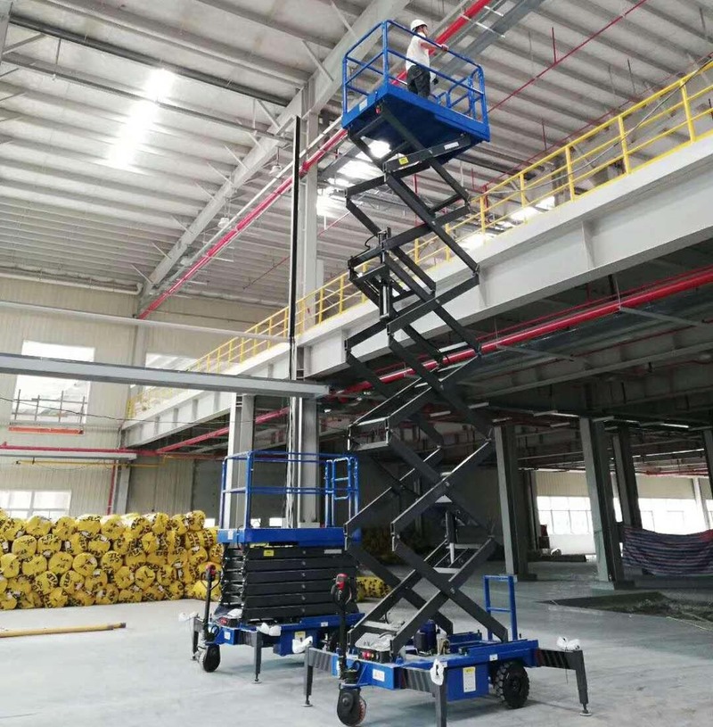 嘉峪关助力行走剪叉式高空作业平台