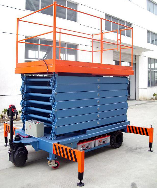 嘉峪关助力行走剪叉式高空作业平台